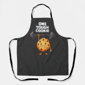 Tablier Funny Tough Cookie Lifting Barbell (Recto)