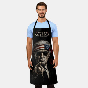 Tablier Funny Trump Golfe Des USA Amérique 2025 4 juillet