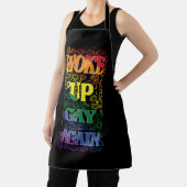 Tablier Funny | Up Gay Again | Gay pride (Insitu)