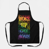 Tablier Funny | Up Gay Again | Gay pride (Recto)