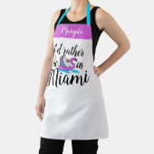 Tablier Funny Vacay Plutôt être à Miami Floride Vacances (Insitu)