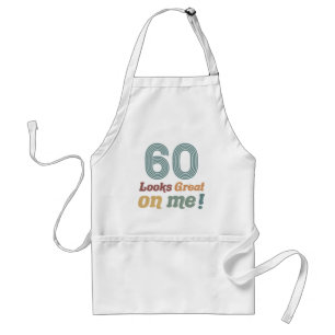 Tablier Funny Vintage 60e anniversaire