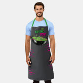 Tablier Funny Woking Dead Zombie Chef Pun (Porté)