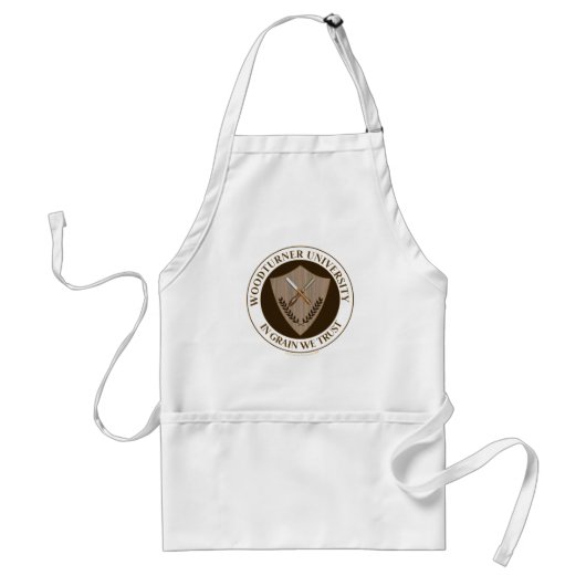 Tablier Funny Woodtourning Shop Apron Woodturner Universit (Devant)