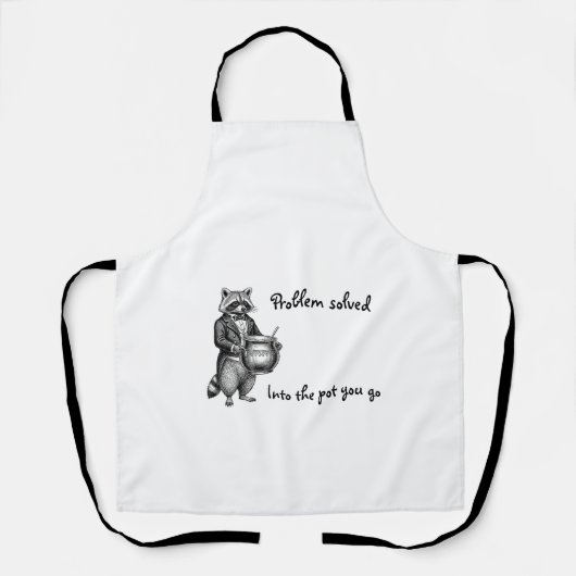 Tablier FunnyCooking Apron for Chefs All-Over Print Apron (Recto)