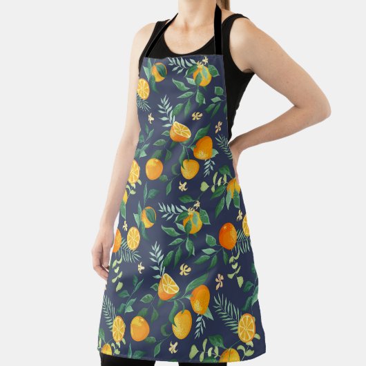 Tablier Fusion d'agrumes : Oranges à l'air tropical (Insitu)