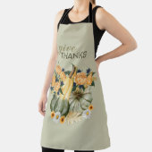 Tablier Fusion florale de la récolte citrouille (Insitu)