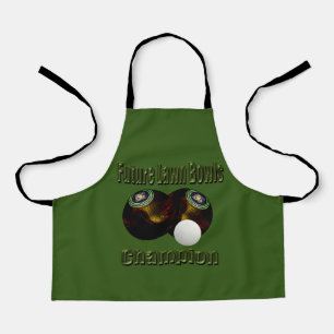 Tablier Futurs Bowles de pelouse Champ, Enfants Full Print