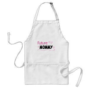 Tablier Futurs tee-shirts et cadeaux maman