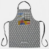 Tablier Fuyu Japon hiver saison Art (Recto)