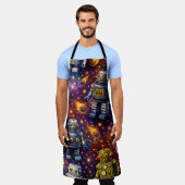 Tablier Galactic exploration cosmic (Porté)