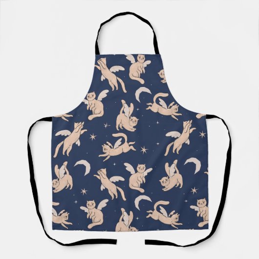 Tablier Galaxie du Chat Volant  (Recto)