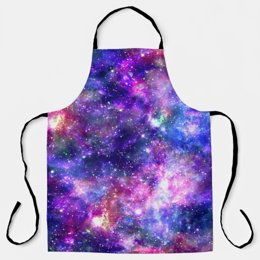 Tablier Galaxy Night Imprimer Design cosmique (Recto)