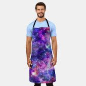 Tablier Galaxy Night Imprimer Design cosmique (Porté)