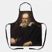Tablier Galileo Galilei : Père de la science et de l'astro (Recto)