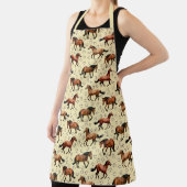 Tablier Galloping de chevaux Brown (Insitu)