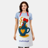Tablier Galo de Barcelos Apron – Portuguese Rooster Pop Ar (Porté)
