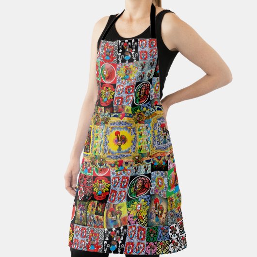 Tablier Galo de Barcelos, Portugal (Insitu)