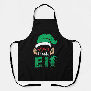 Tablier Ganees Little Elf Noël Noël Noël