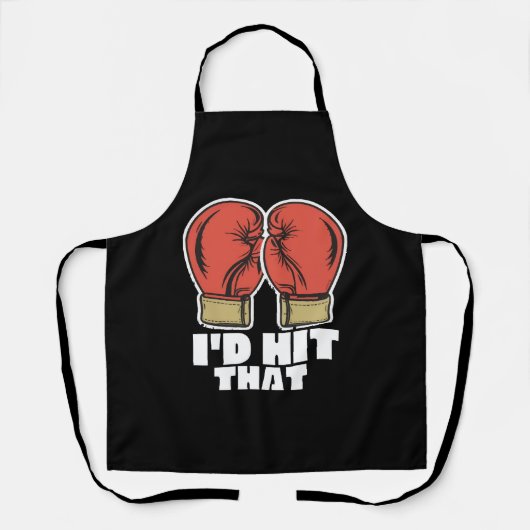 Tablier Gants de boxe (Recto)