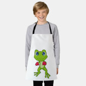 Tablier Gants de boxe de grenouille (Porté)