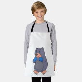 Tablier Gants de boxe Mole (Porté)