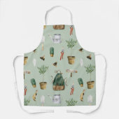 Tablier Garden inspired, plants, bees, nature outdoor (Recto)