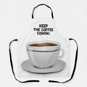Tablier Gardez le café à venir