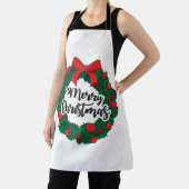 Tablier Garland Merry Christmas (Insitu)