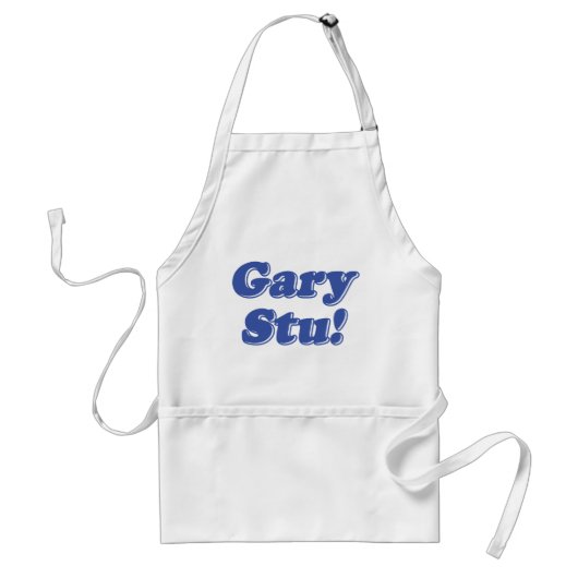 Tablier Gary Stu ! (Devant)