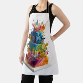 Tablier Gâteau coloré explosif (Insitu)