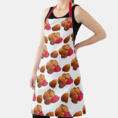 Tablier Gâteaux de poulet avec Ketchup Junk Food Foody (Insitu)