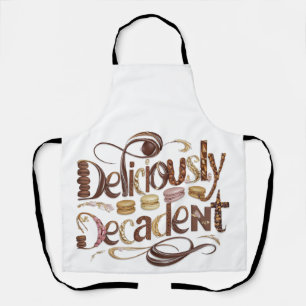 Tablier Gâteaux délicieusement décadents & Design au choco