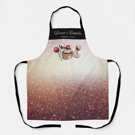 Tablier Gâteaux & sucreries Cupcake Desserts bonbons (Recto)