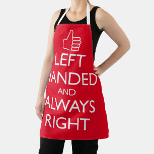 TABLIER GAUCHE ET TOUJOURS DROITE APRON