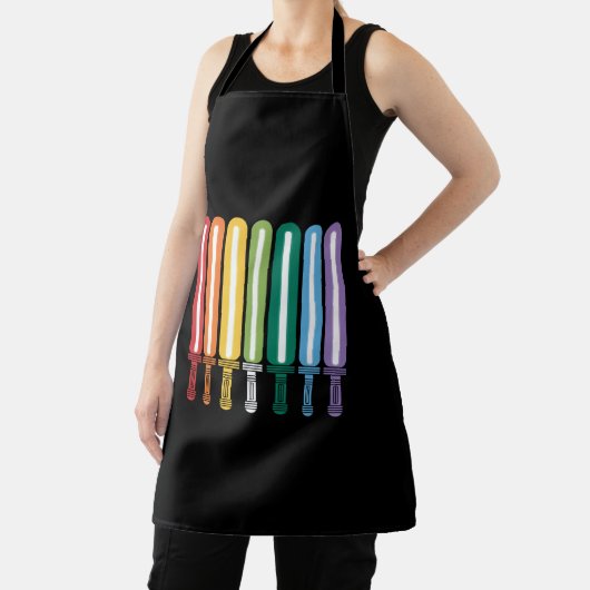 Tablier GAY PRIDE du drapeau LGBT (Insitu)