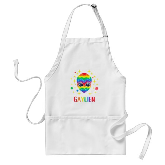 Tablier Gay pride Gaylien (Devant)
