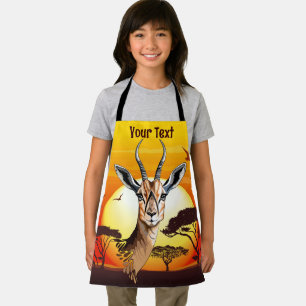 Tablier Gazelle Antelope africaine animal sauvage