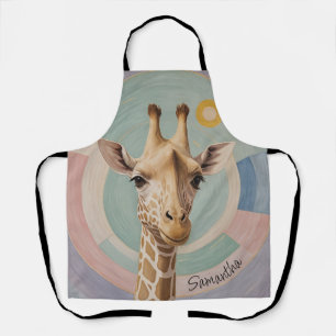 Tablier Géant doux : Pastel Giraffe