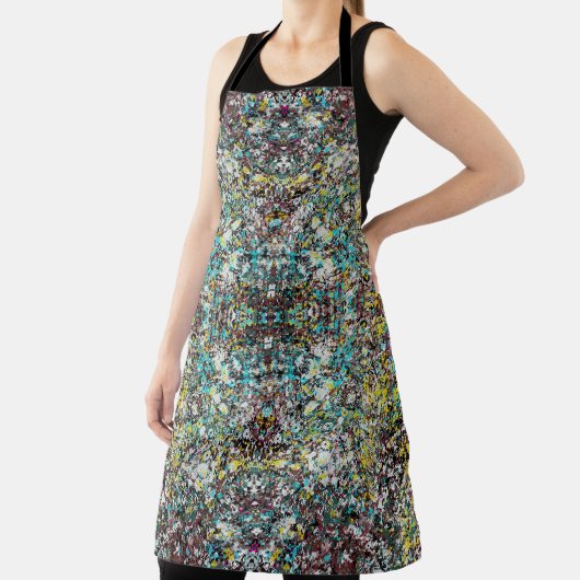 Tablier Geared Toward Abstract Art Design Lover (Insitu)