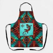 Tablier Gecko Lizard Et Sun Apron (Recto)