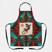 Tablier Gecko Lizard Et Sun Apron (Recto)
