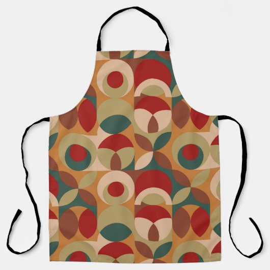 Tablier Géométrie de style scandinave minimaux (Recto)