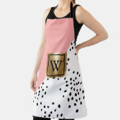 Tablier Géométrie rose et Pois (Insitu)