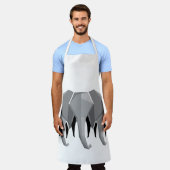 Tablier Géométrie Tête d'éléphant (Porté)