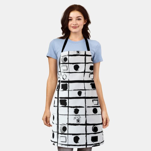 Tablier géométrique abstraite (Porté)