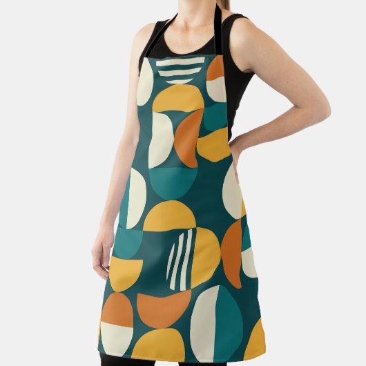 Tablier Géométrique Du Milieu Du Siècle : Conception Rétro (Insitu)