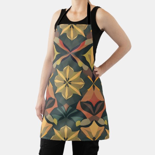 Tablier géométrique dynamique - Impression numériq (Insitu)