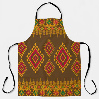 Tablier Géométrique ethnique, conception traditionnelle, r