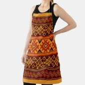 Tablier Géométrique ethnique, motif folklorique traditionn (Insitu)